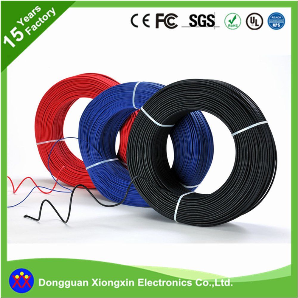 2017 New Silicone Rubber Heating Cable Fire Resistant & 10^8 Anti-Static